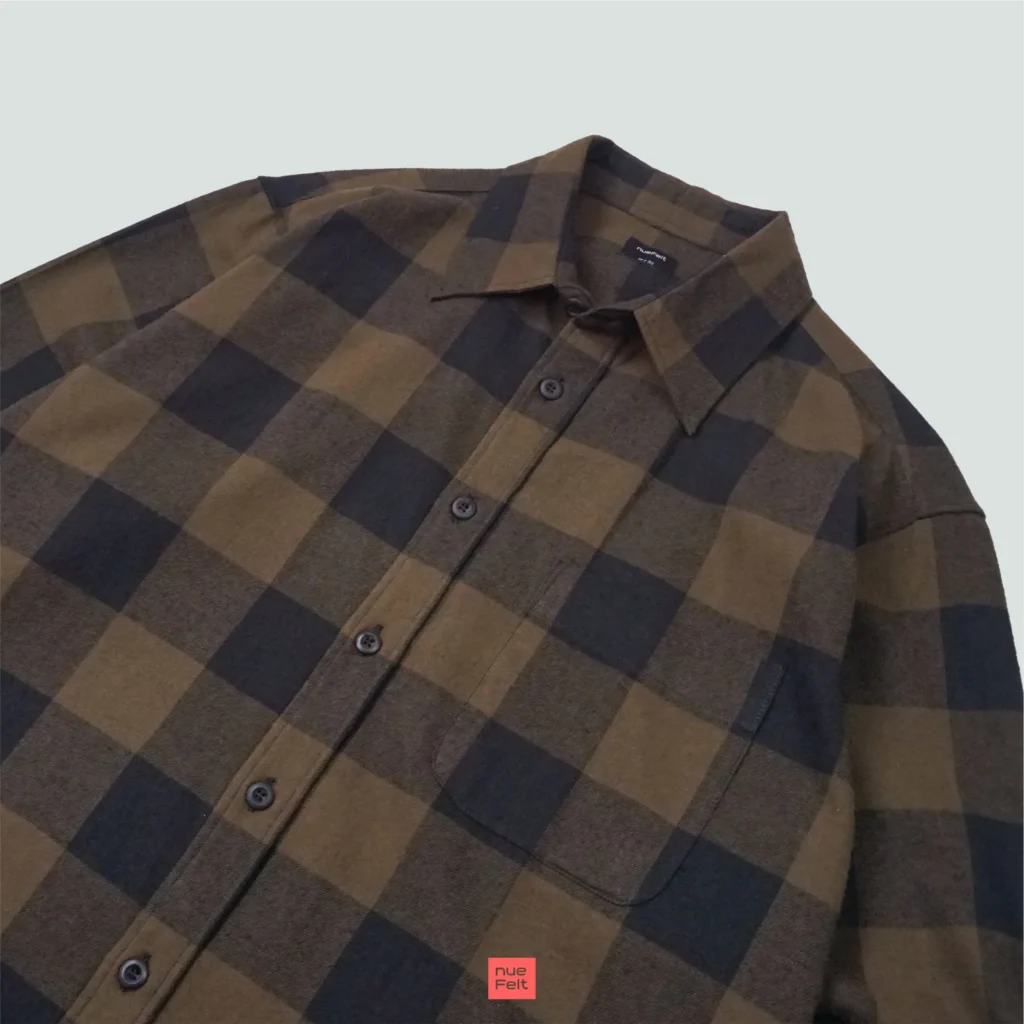 BRADFORD | Kemeja Flanel Pria Lengan Panjang image 2