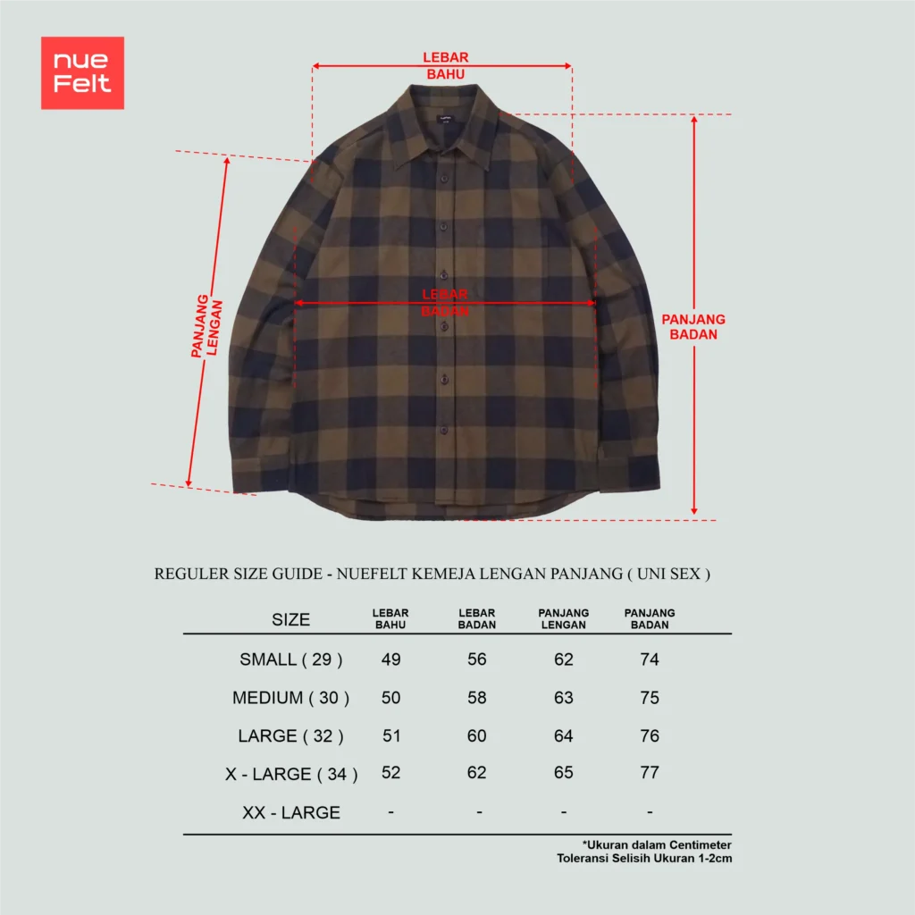 BRADFORD | Kemeja Flanel Pria Lengan Panjang image 4