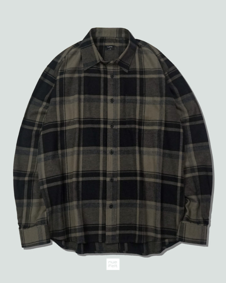 NARA | Kemeja Flanel Pria Lengan Panjang1