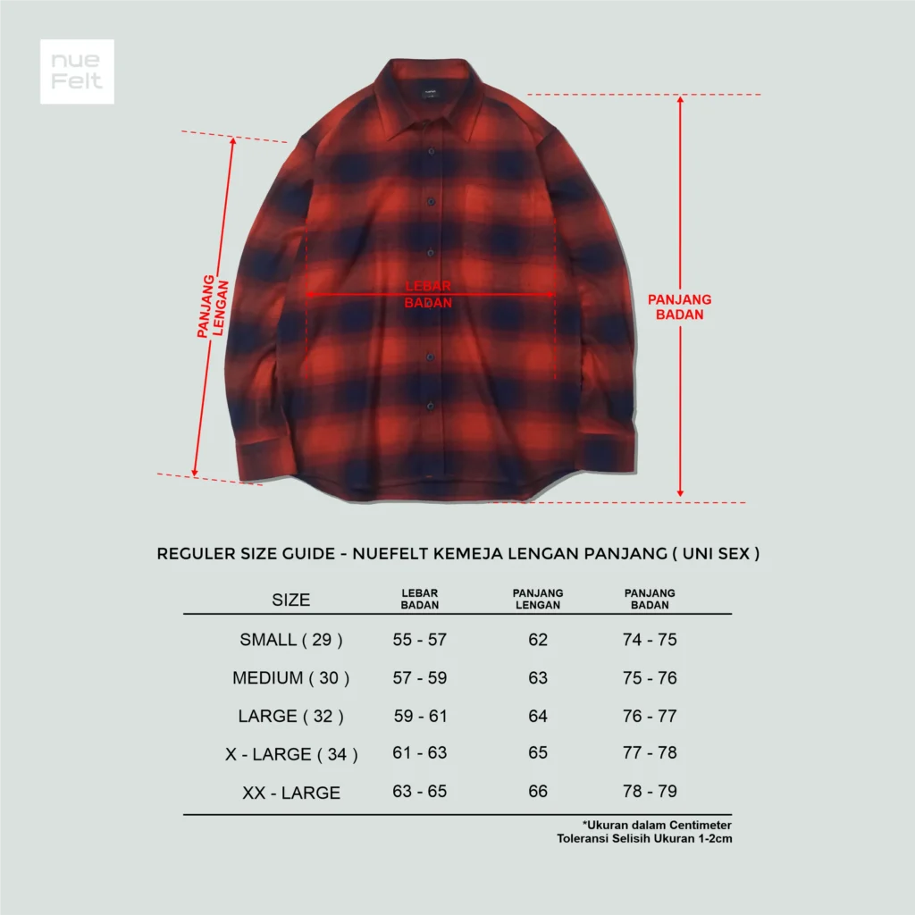 CAMBRIDGE | Kemeja Flanel Pria Lengan Panjang image 4