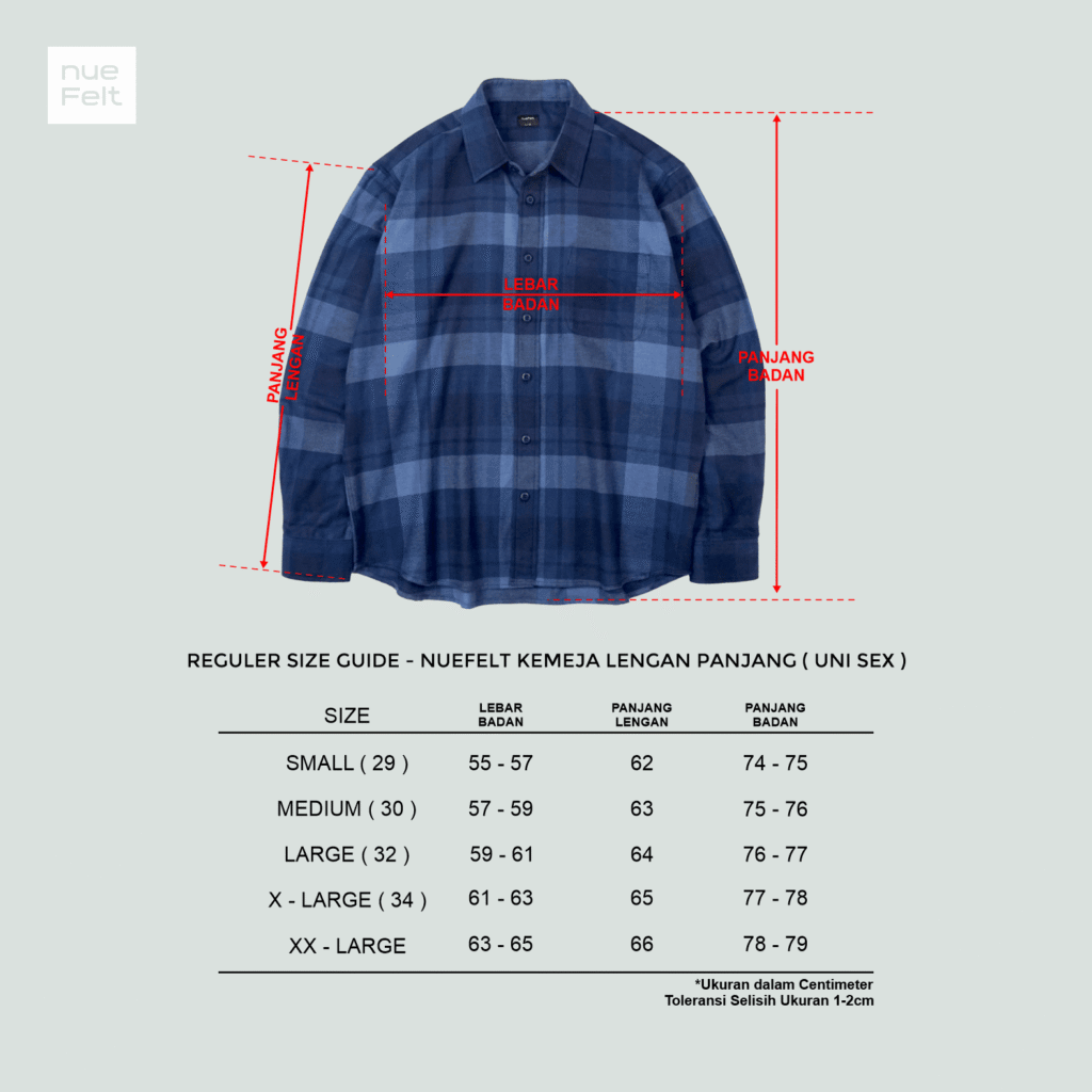 FUKUOKA | Kemeja Flanel Pria Lengan Panjang image 4