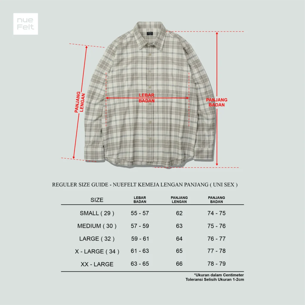 SAGA | Kemeja Flanel Pria Lengan Panjang image 6