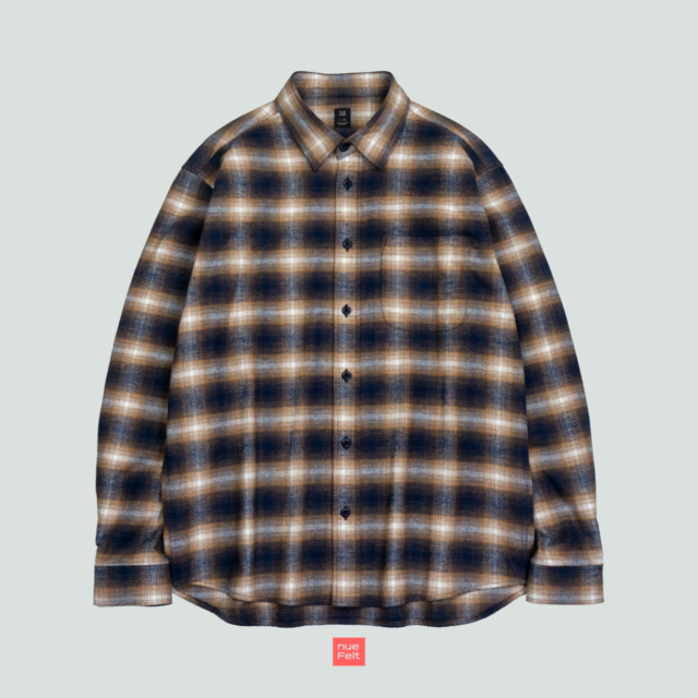 NUEFELT Kemeja Flanel Pria Lengan Panjang Veria thumbnail 5